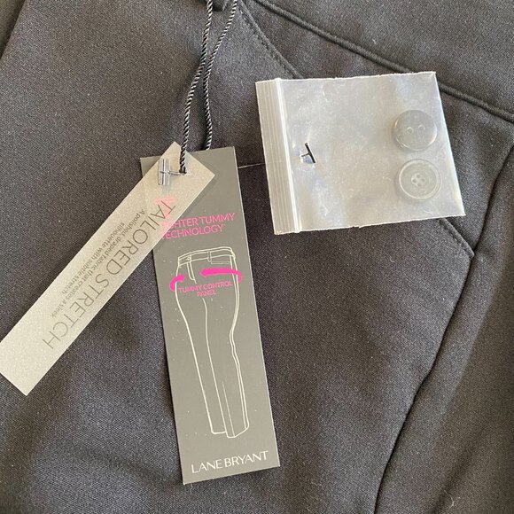 Lane Bryant The Sophie Style SZ 20 Black Dress Pants - Picture 9 of 13